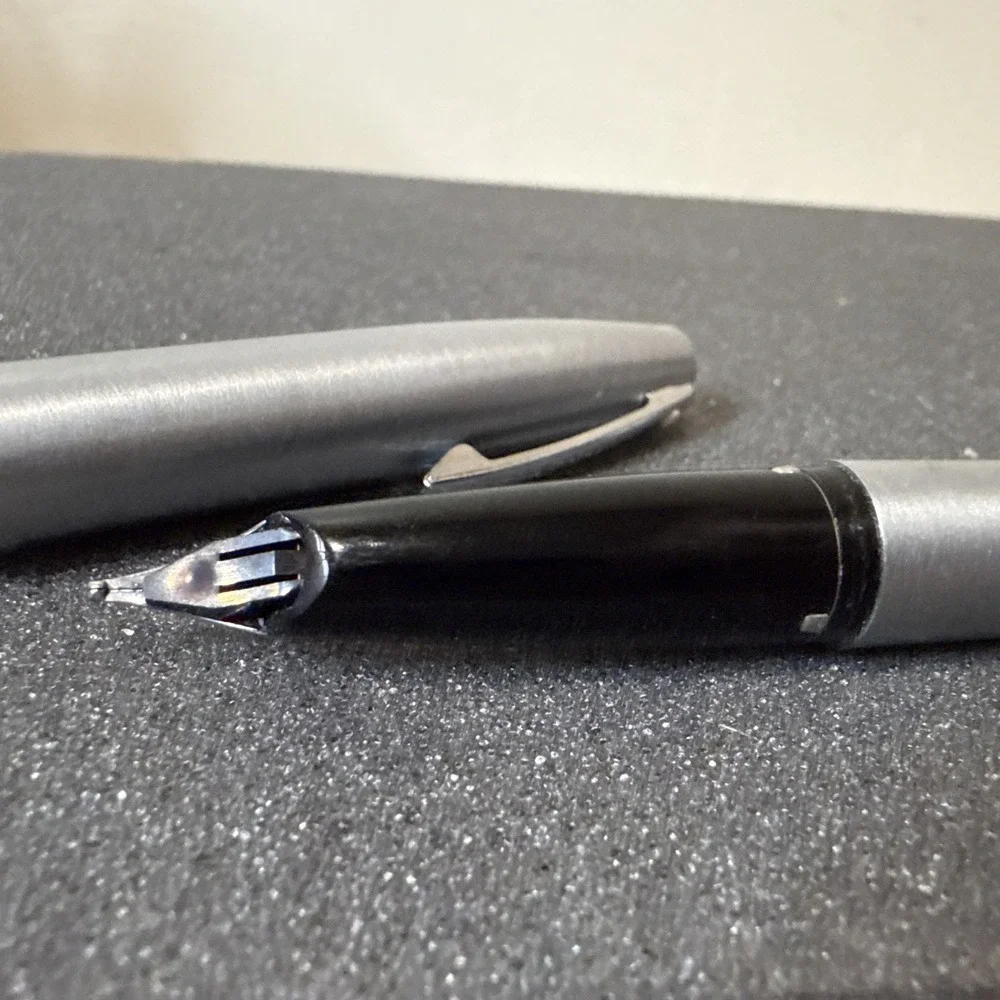 Vintage Sheaffer 444 Pen: Epic Inlaid Nib‎ & Snap-Action Clutch! USA